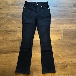 Express Women's Black Flare Jeans